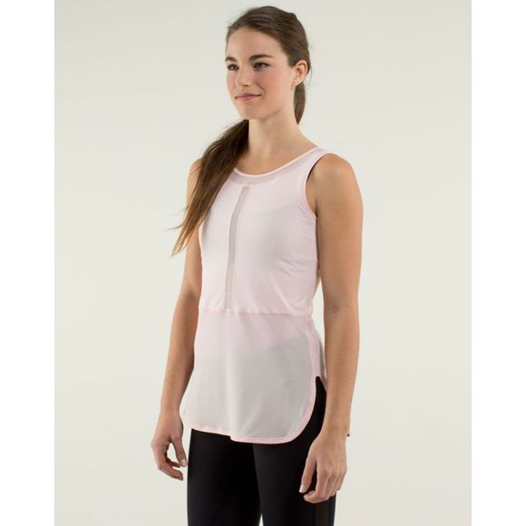 Lululemon Ride Inside Tank Pretty Pink - Picture 2 of 12